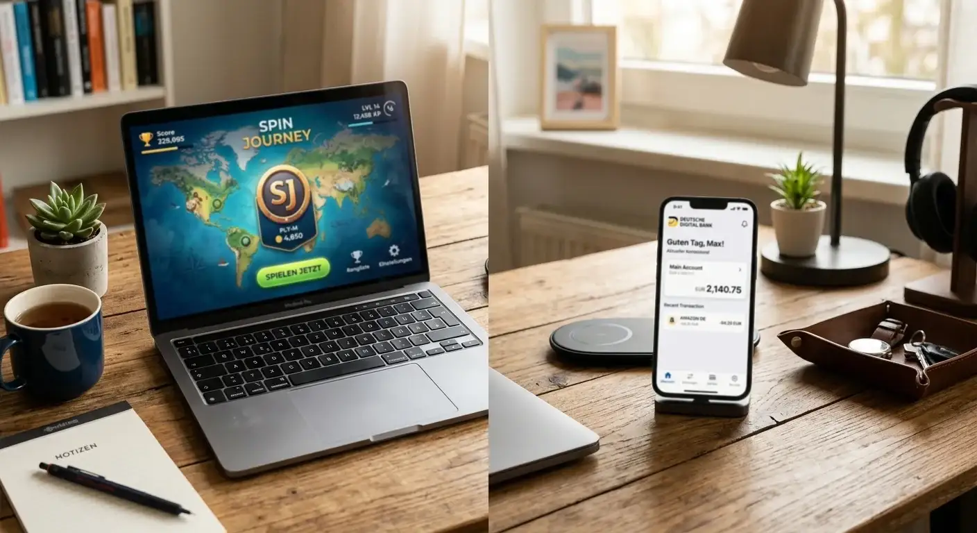 Vergleich zwischen Gratis-Demo ohne Konto und Echtgeld-Spiel per Sofortüberweisung