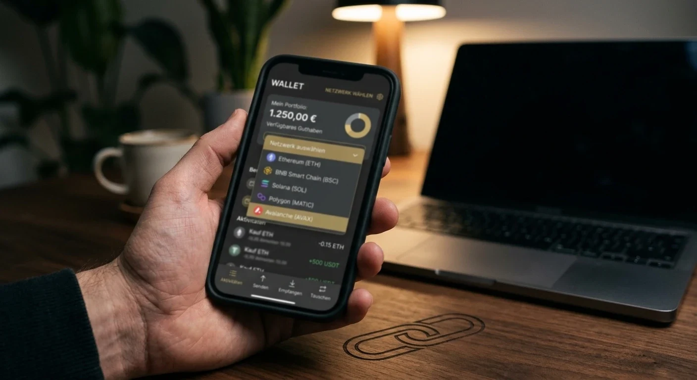 Auswahl des richtigen Netzwerks für eine Binance-Coin-Zahlung
