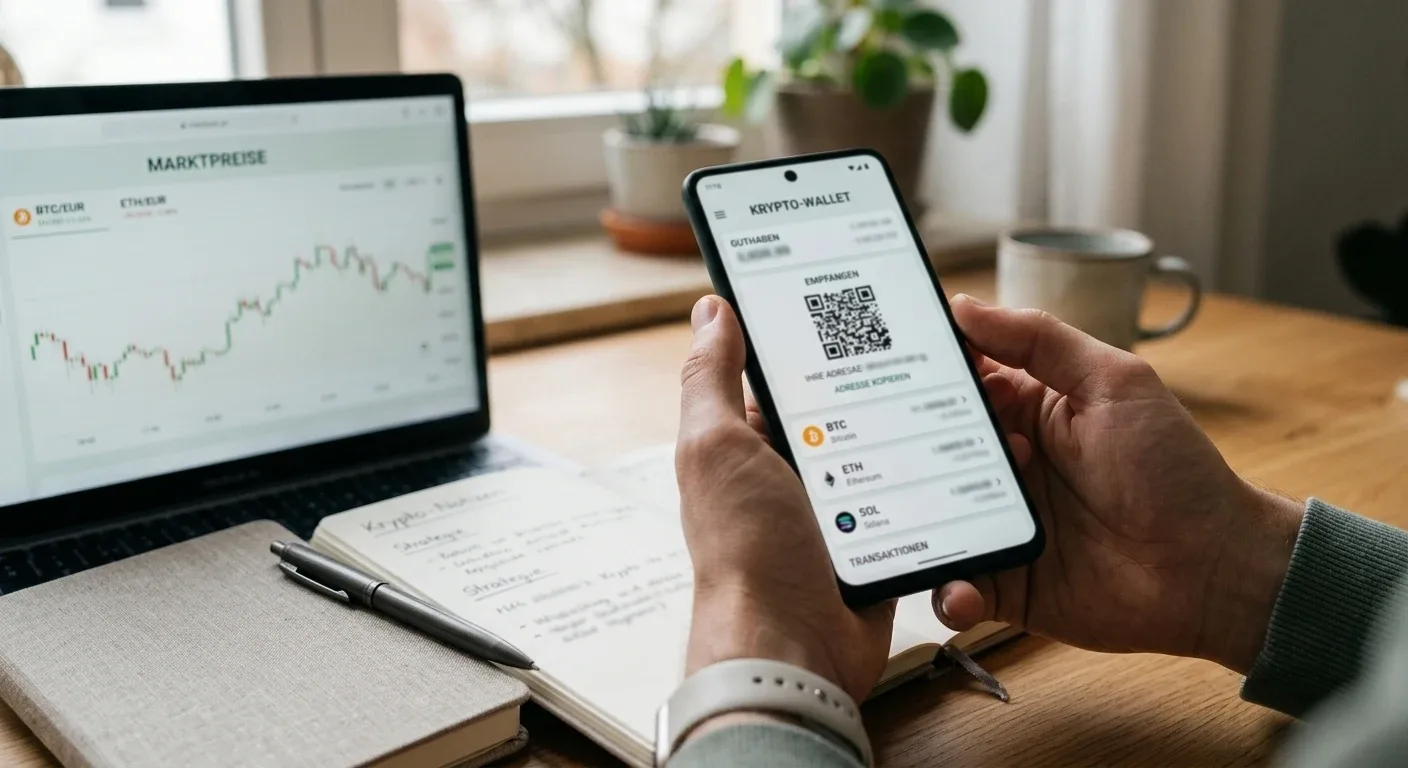 USDT-Einzahlung über eine Krypto-Wallet im Tether-Casino