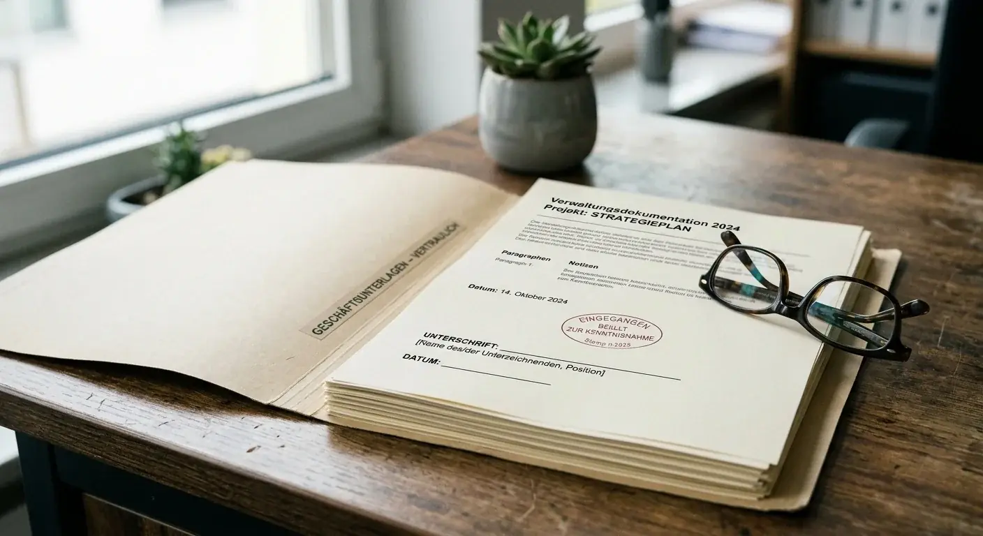 Unterlagen zum Rechtsträger und zur Erlaubnis eines deutschen Automatenanbieters